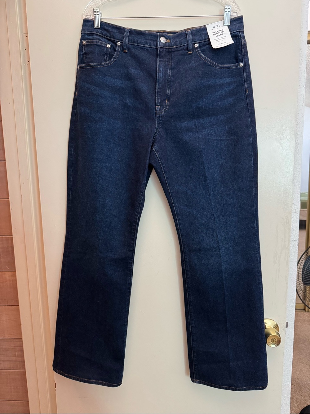 NWT Madewell Women’s Relaxed Bootcut Jeans